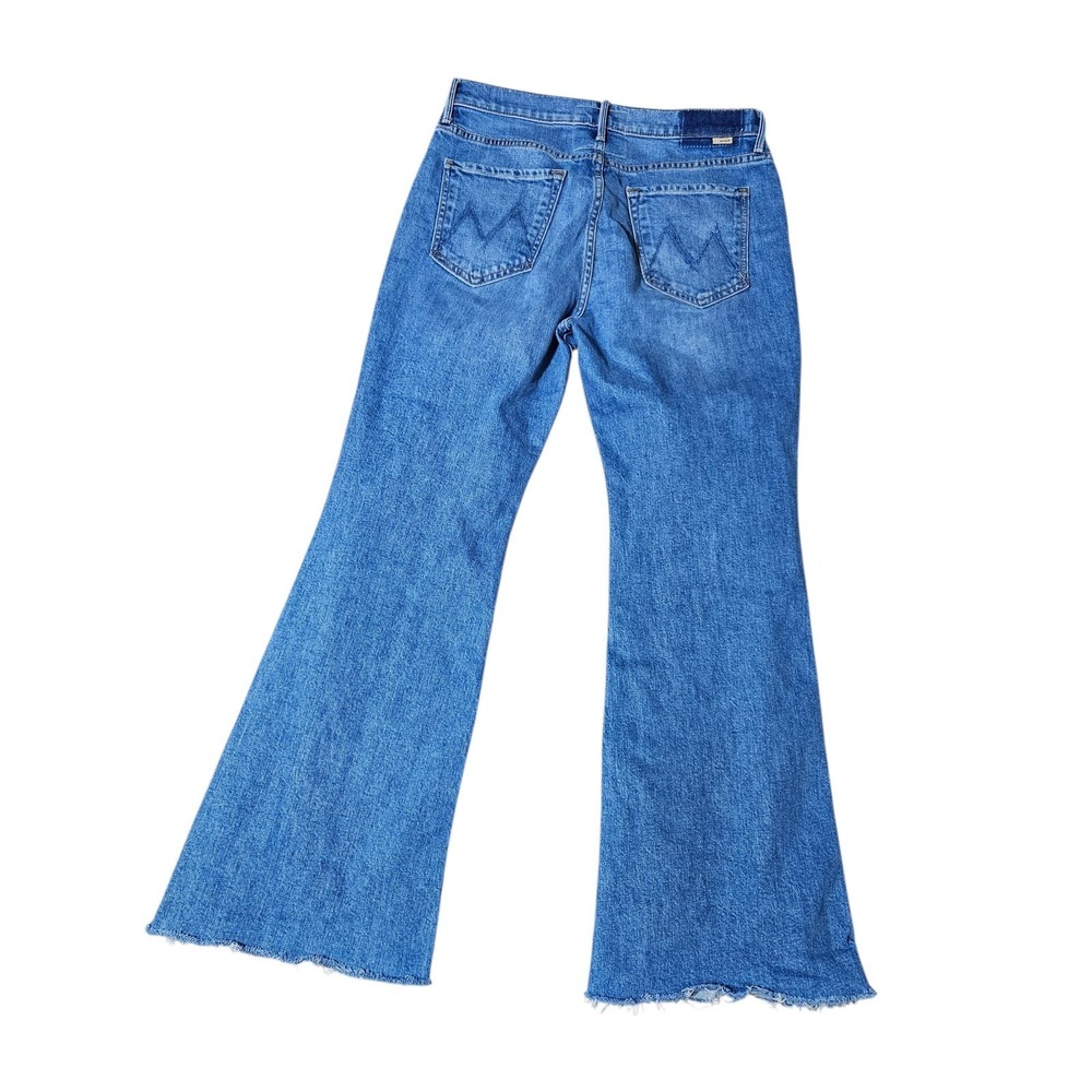 MOTHER Superior Denim Size 30 Blue "The Doozy Fray "Heads or Tails" USA Made - Picture 2 of 16